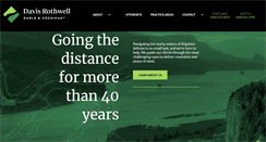Desktop Screenshot of davisrothwell.com